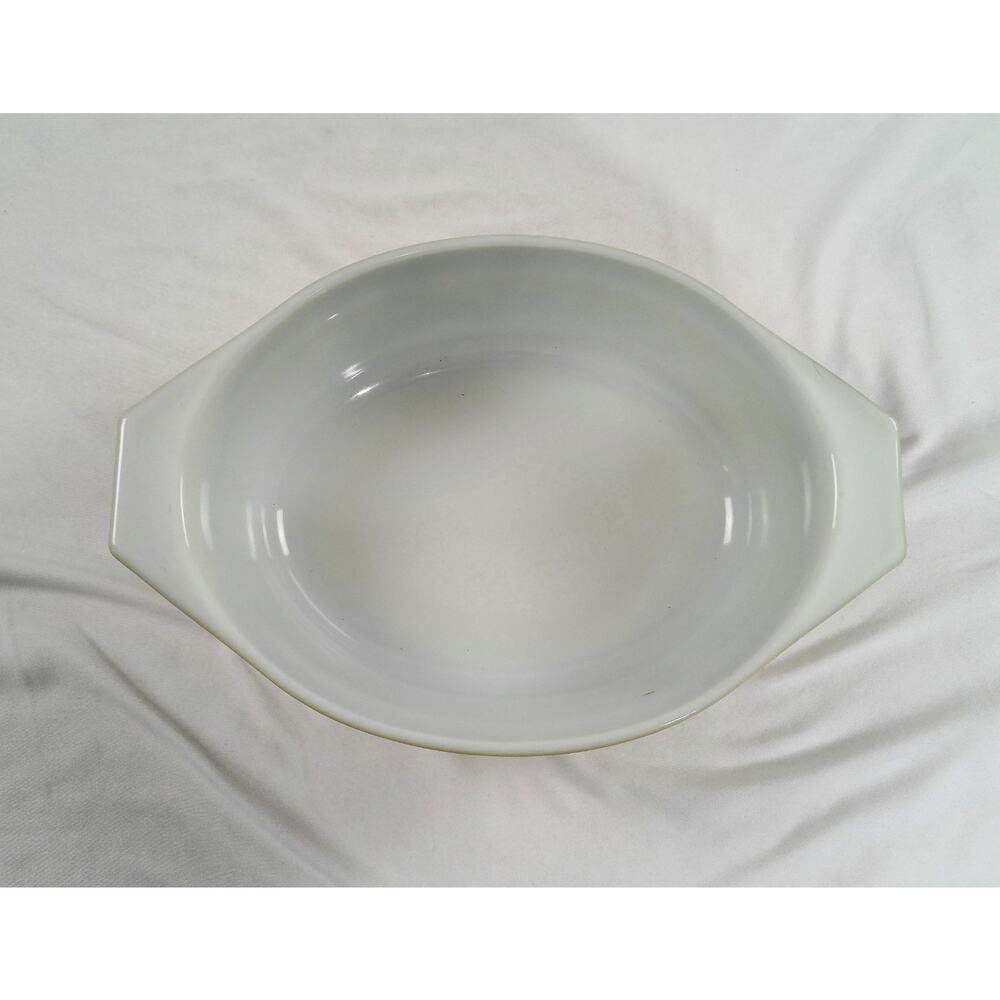 Vtg Olive Green Spring Blossom Pyrex Casserole Dish & Lid 1.5 Qt 043 Crazy Daisy - Picture 5 of 8